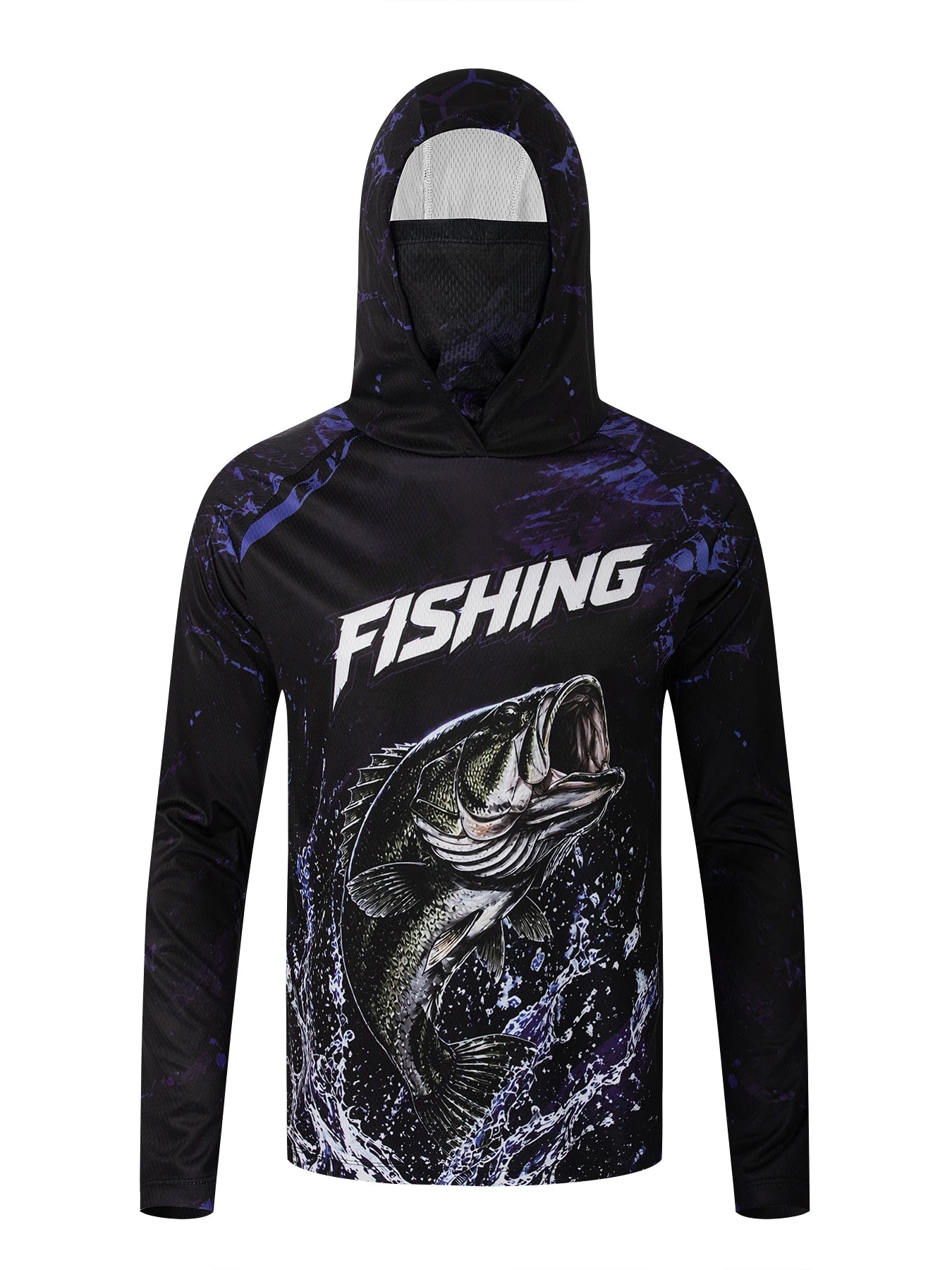 Sailing Hoodies Gear Fishing Long Sleeve Hooded Shirts Blusas Para Pesca Fish Performance Apparel Camisa De Pesca Uv Manga Longa